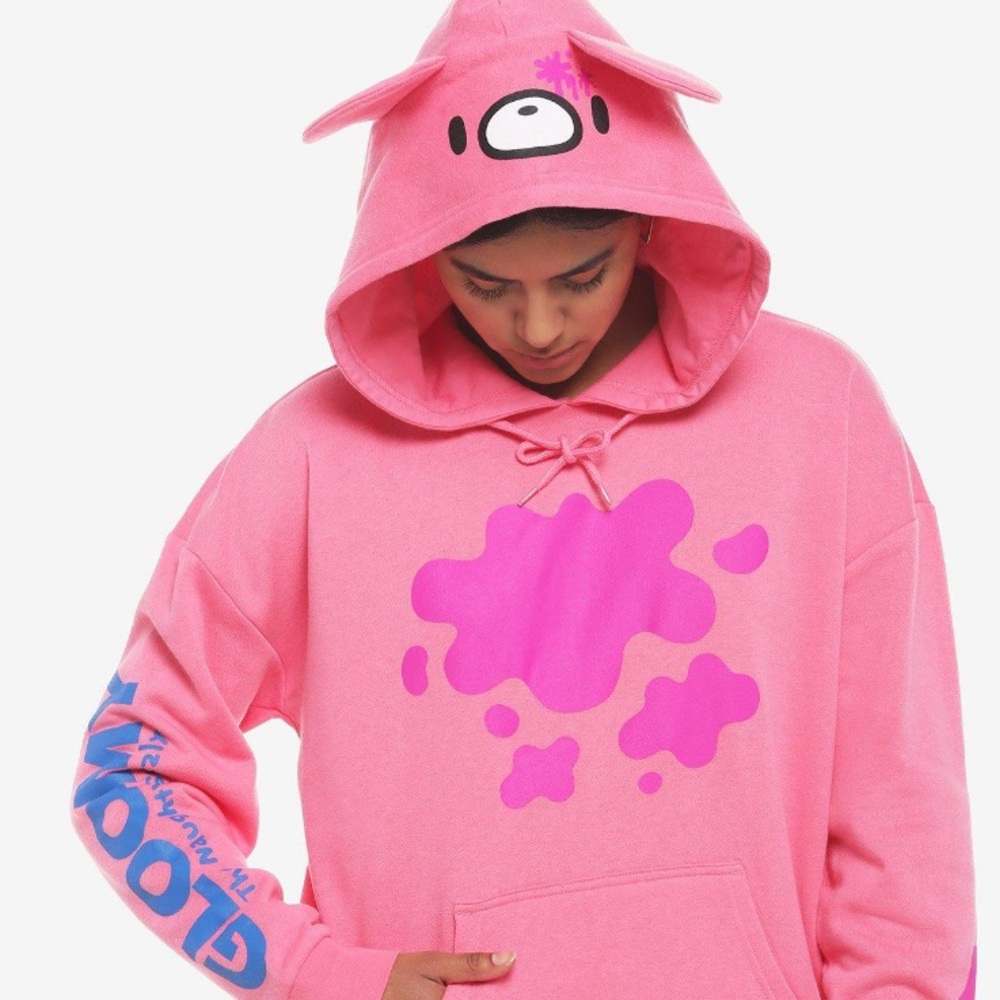 Gloomy Bear The Naughty Grizzly‎ 3D Ears Hoodie Hot Topic Cosplay